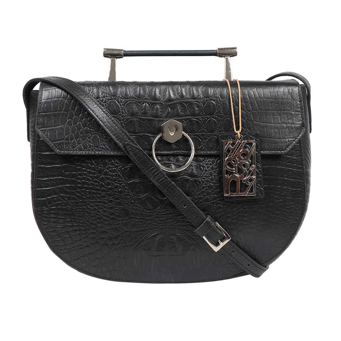 Tequila 04 Black Leather Crossbody - Image 2