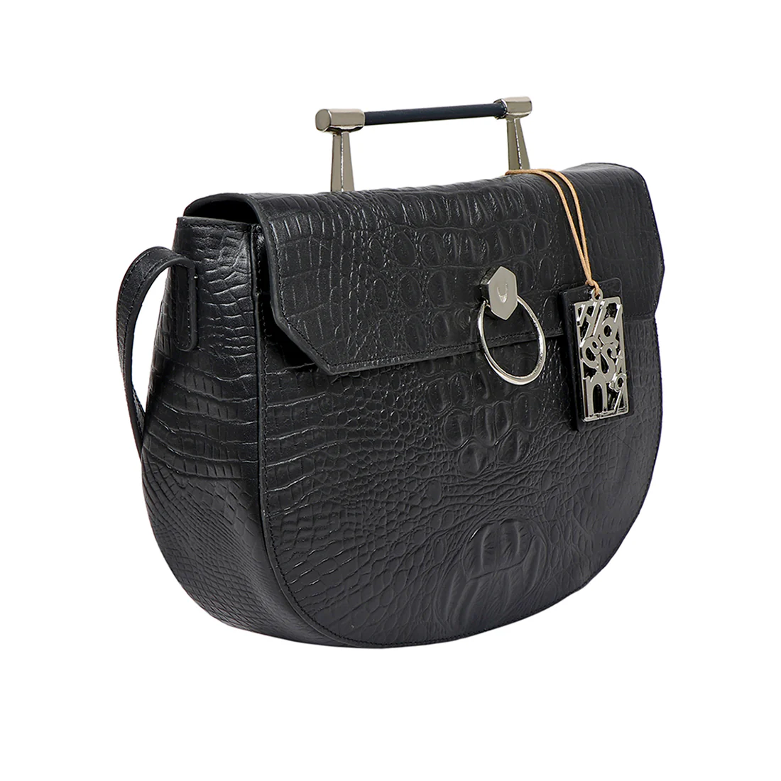 Tequila 04 Black Leather Crossbody - Image 3