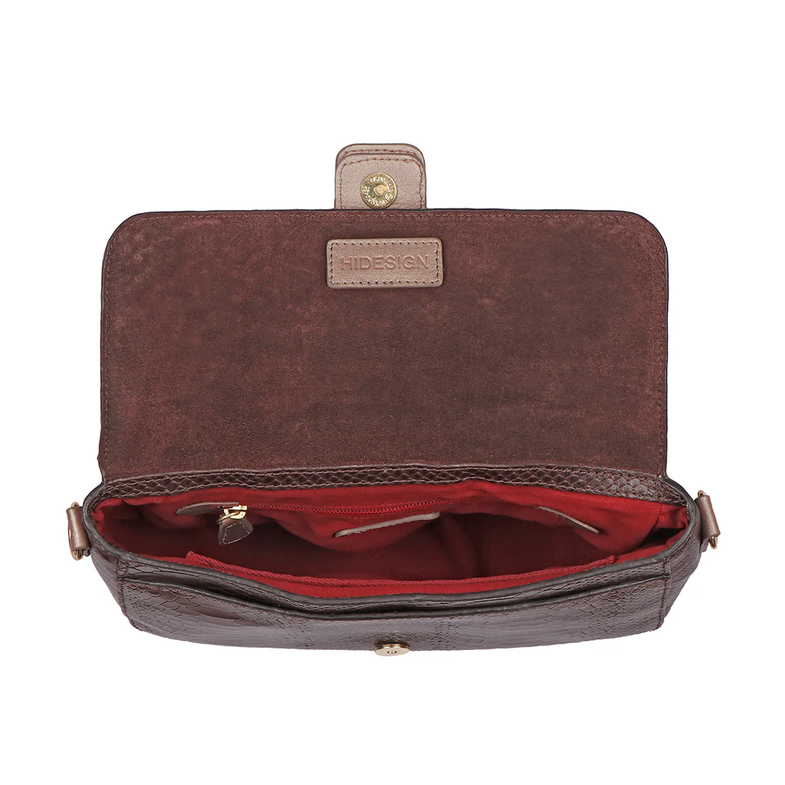 Tijuana 04 Brown Leather Baguette - Image 6