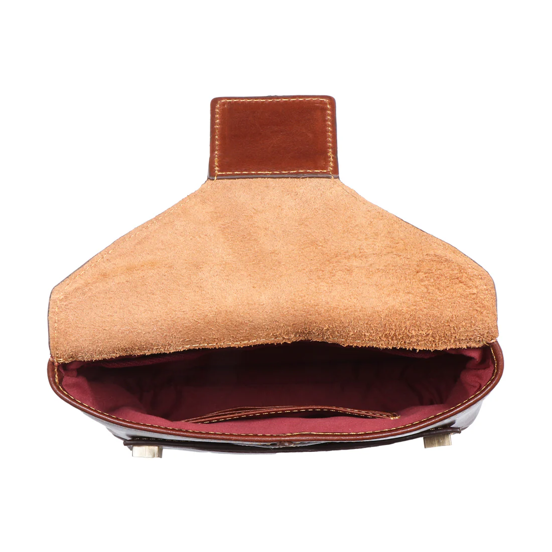 Timbuktoo - 01 Tan Leather Belt Bag - Image 6