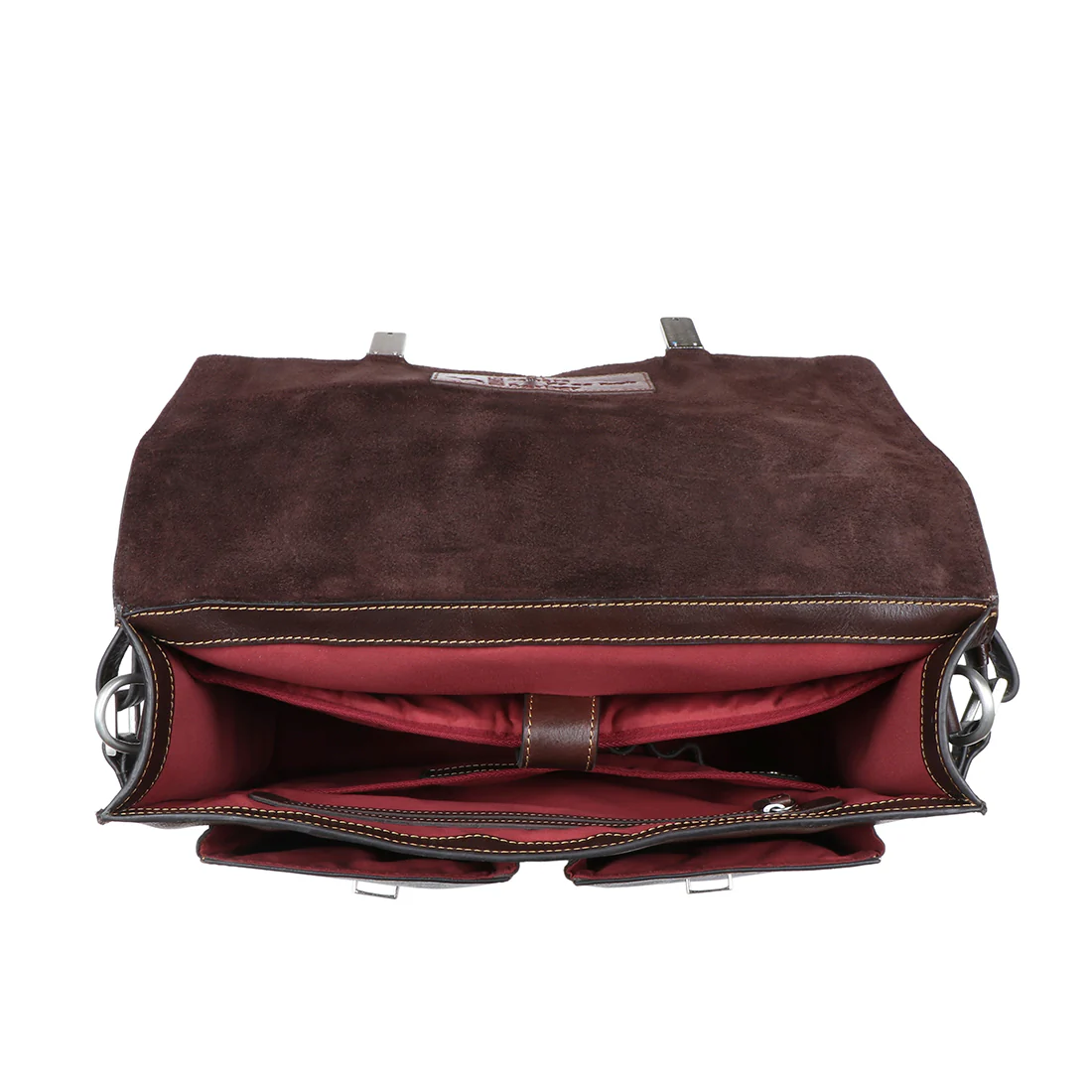 Timbuktoo - 05 Brown Leather Briefcase - Image 6