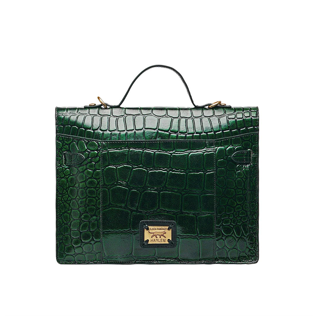Tina Turner 02 Green Leather Shoulder Bag - Image 4