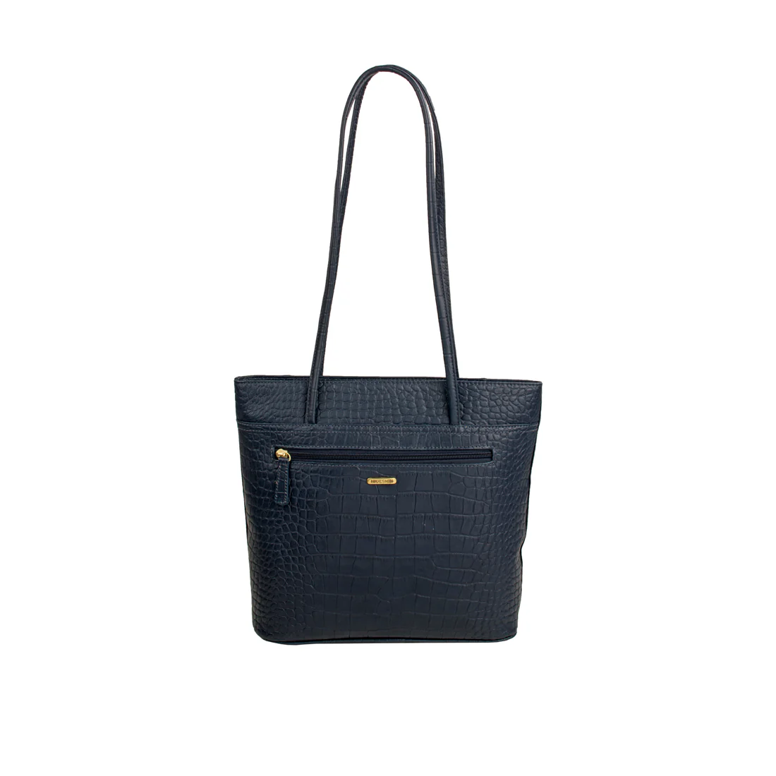 Tovah Blue Leather Shoulder Bag - Image 3