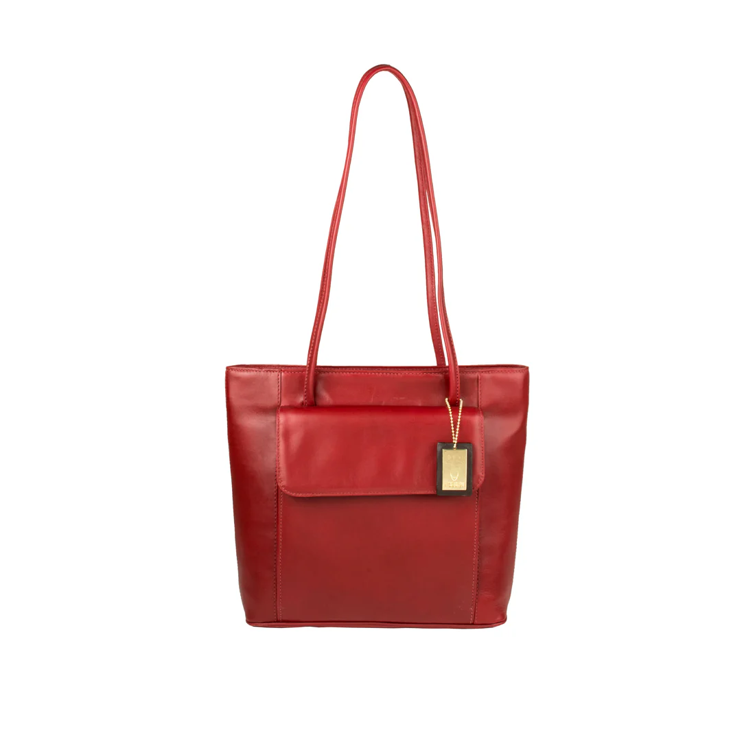 Tovah Red Leather Shoulder Bag