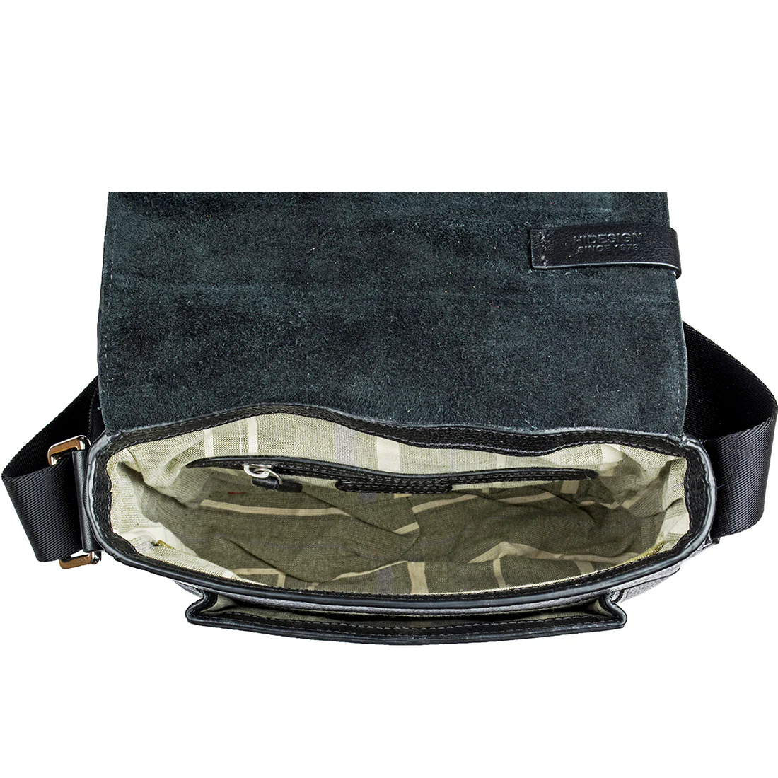 Travolta 03 Black Leather Crossbody - Image 3
