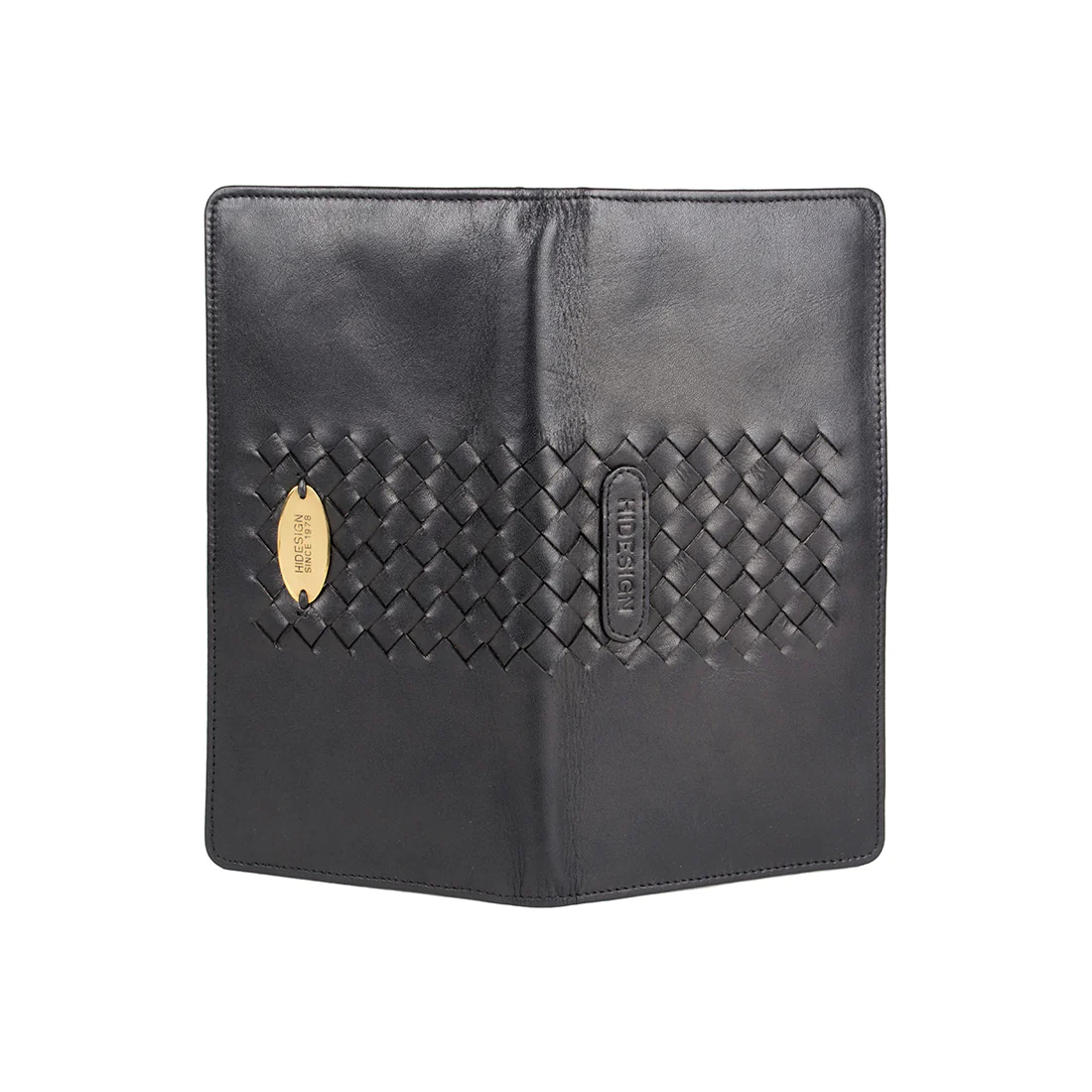 Treccia W1 Black Leather Bi-Fold Wallet - Image 5