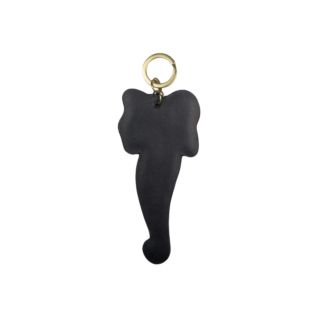 Trunk Keychain Black Leather Key Chain - Image 2