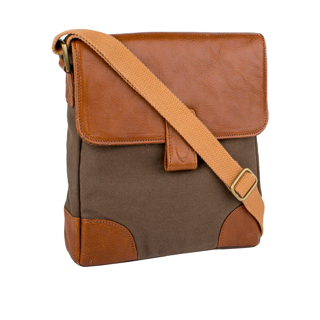 Tuareg 03 Green Canvas Crossbody - Image 2