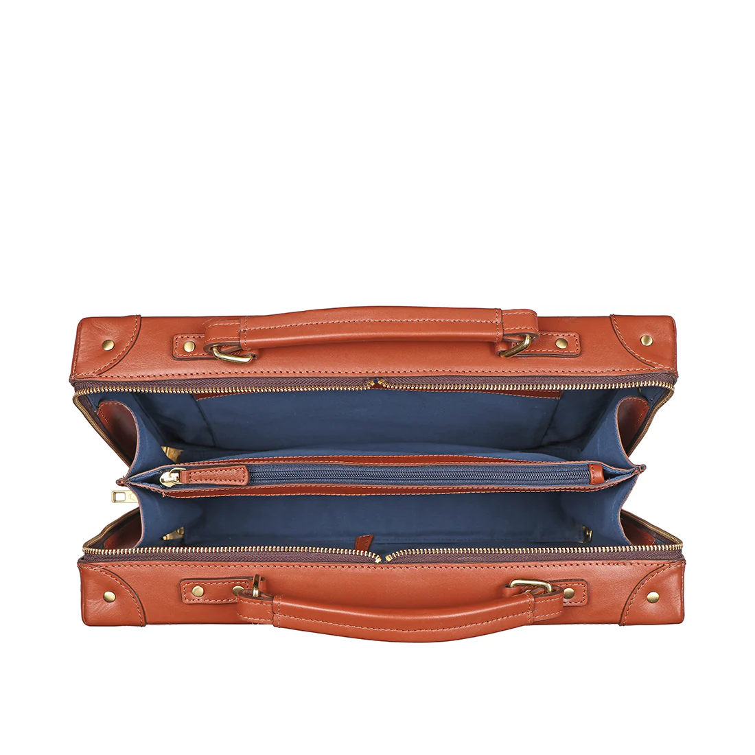 Tulsa 1 L Leather Briefcase - Image 4