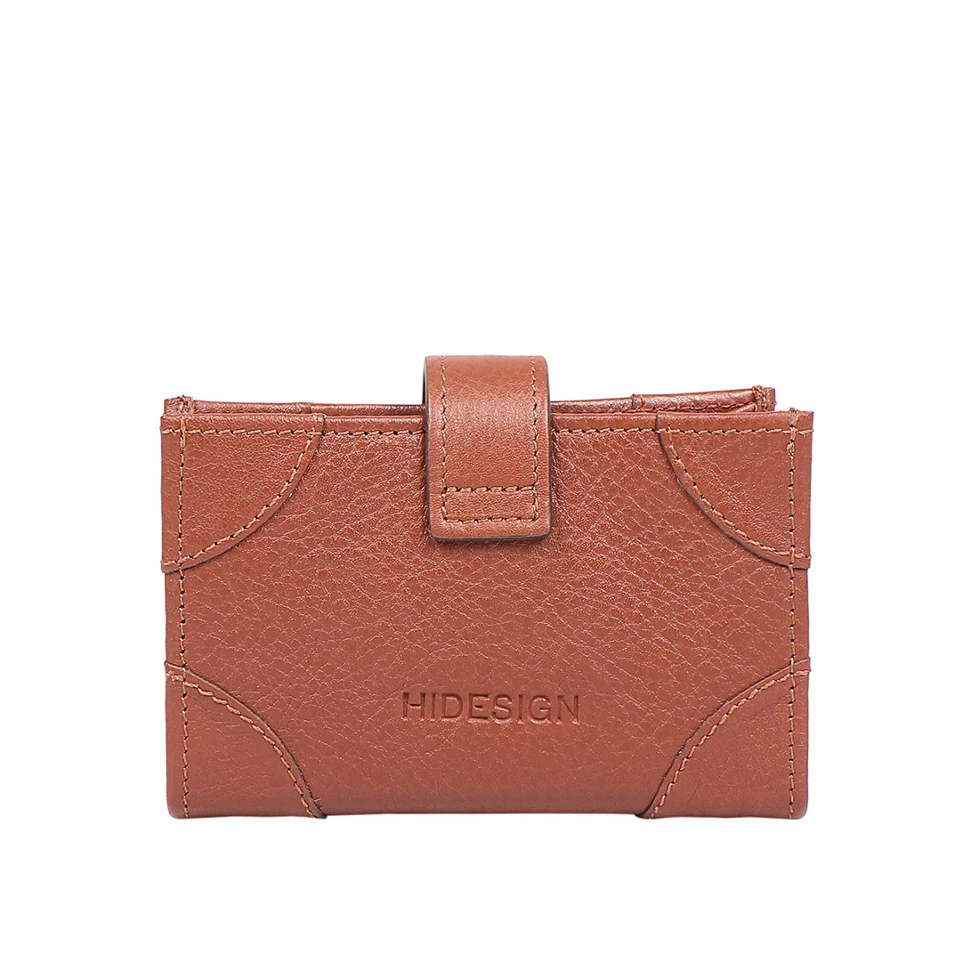 Tulsa  W1 Tan Leather Bi-Fold Wallet - Image 4
