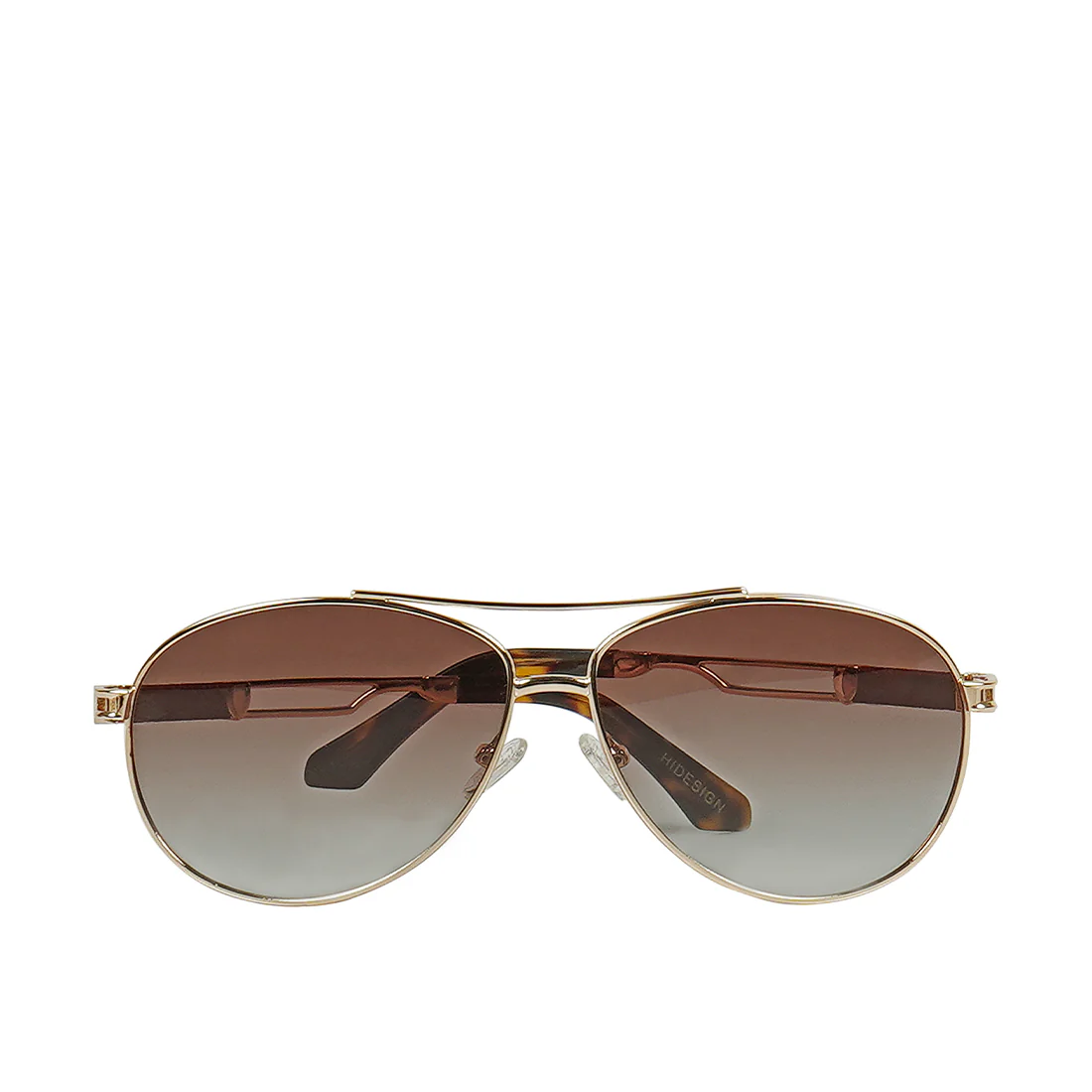 Ulysses Men's Brown Aviator Sunglasses