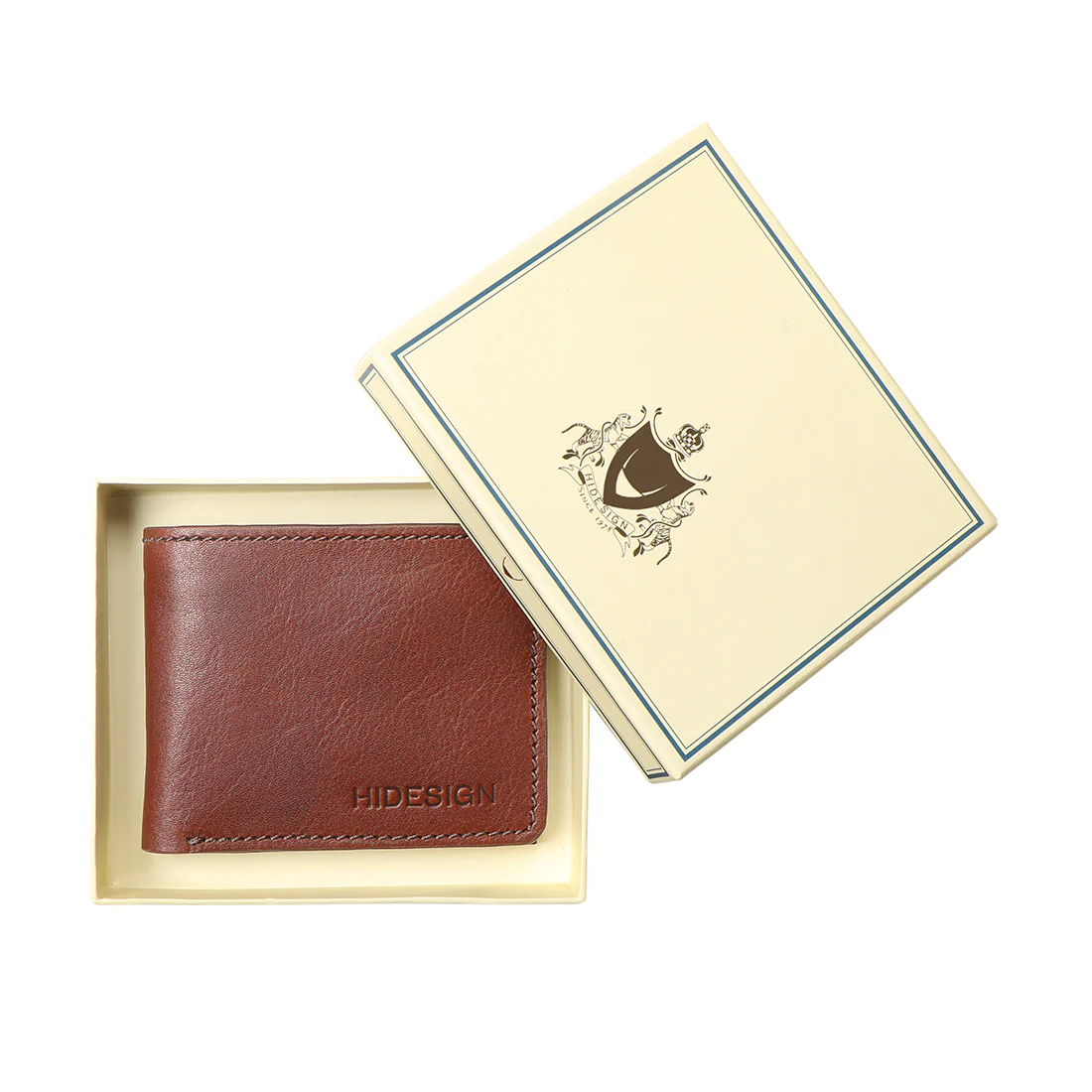 Uncle Ho W2 Tan Leather Bi-Fold Wallet - Image 11