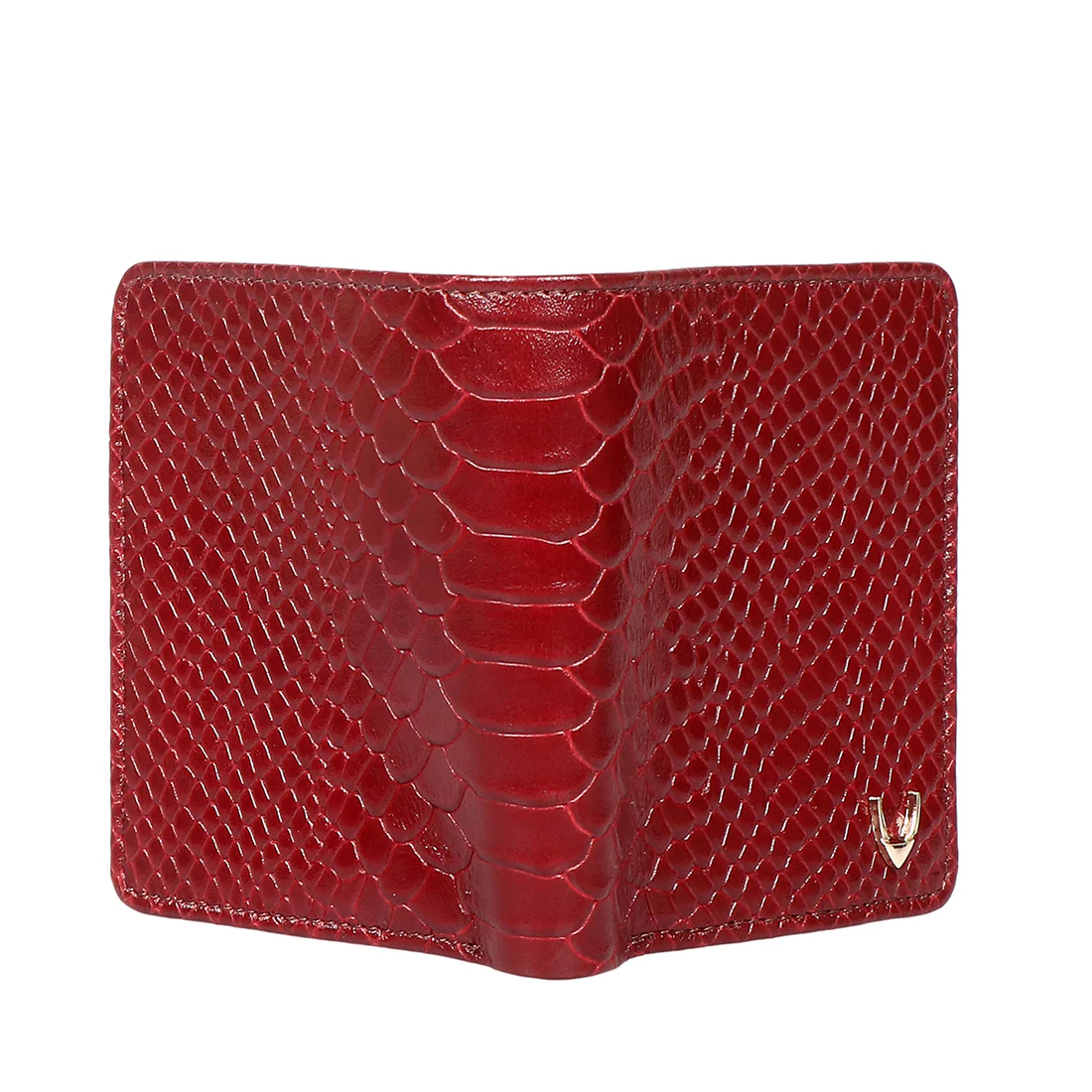 Union W1 Red Leather Bi-Fold Wallet - Image 5