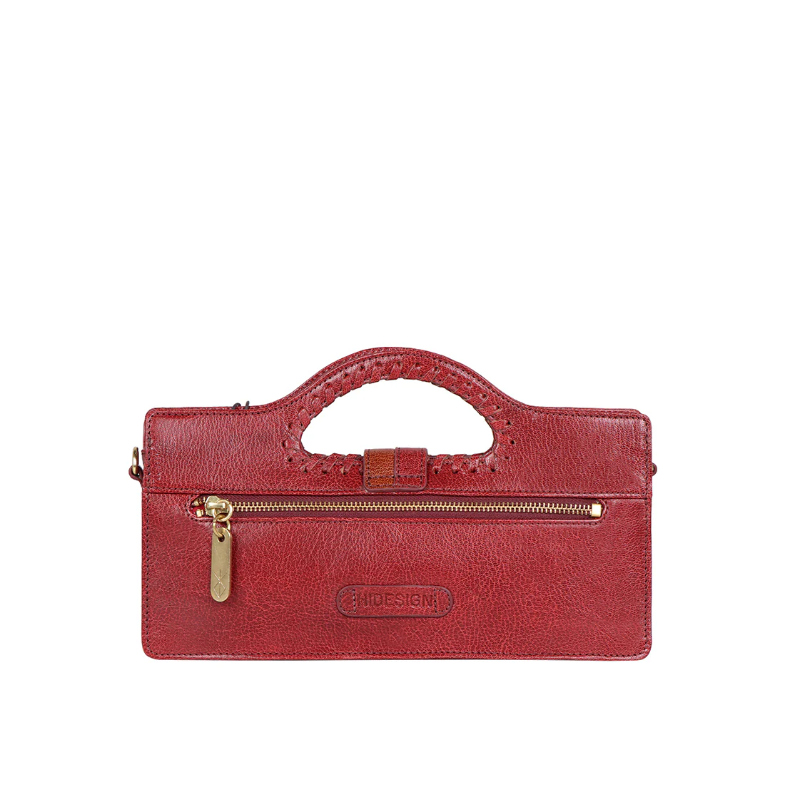 Ursula 01 Red Leather Sling Bag - Image 3