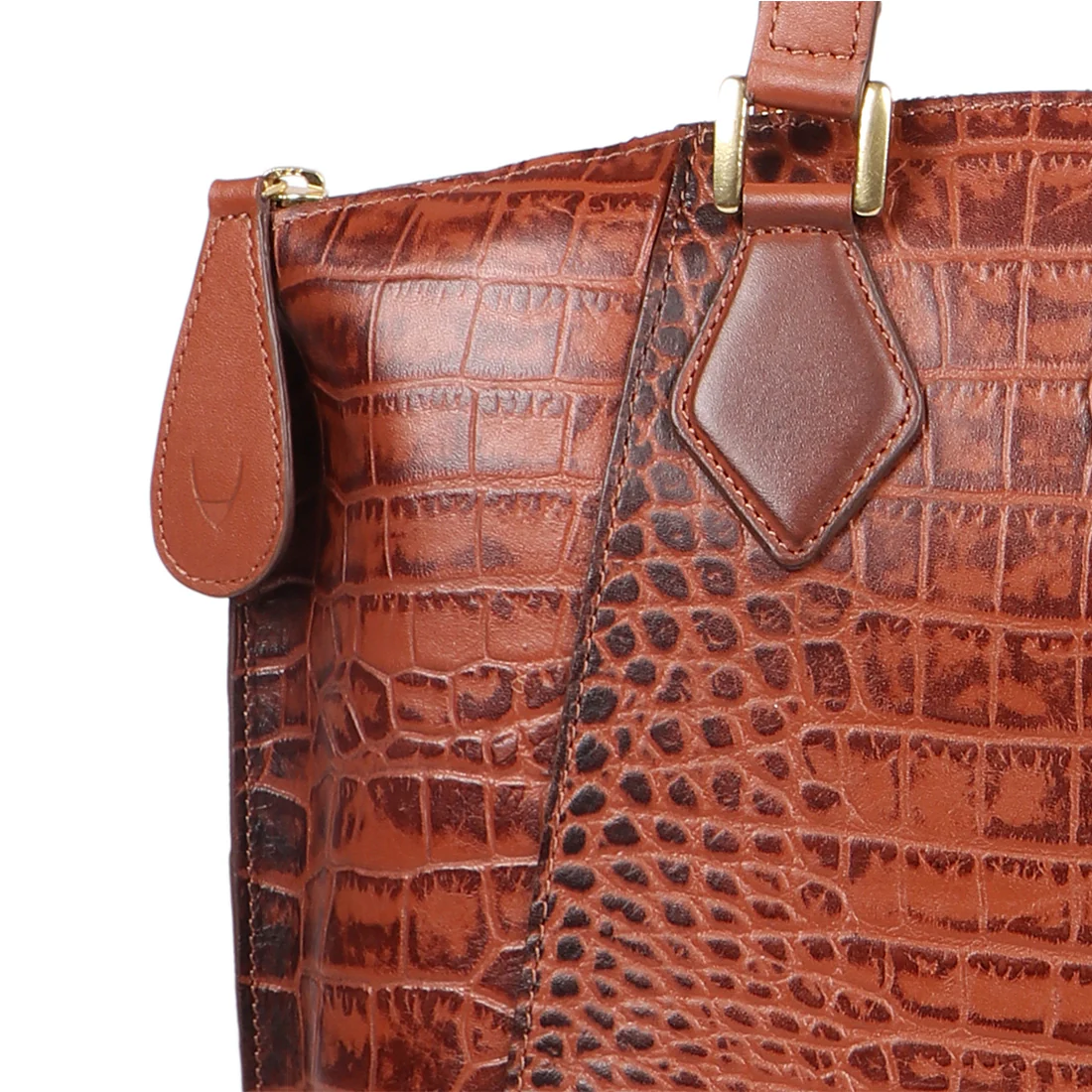 Valencia 03 Tan Leather Tote Bag - Image 5