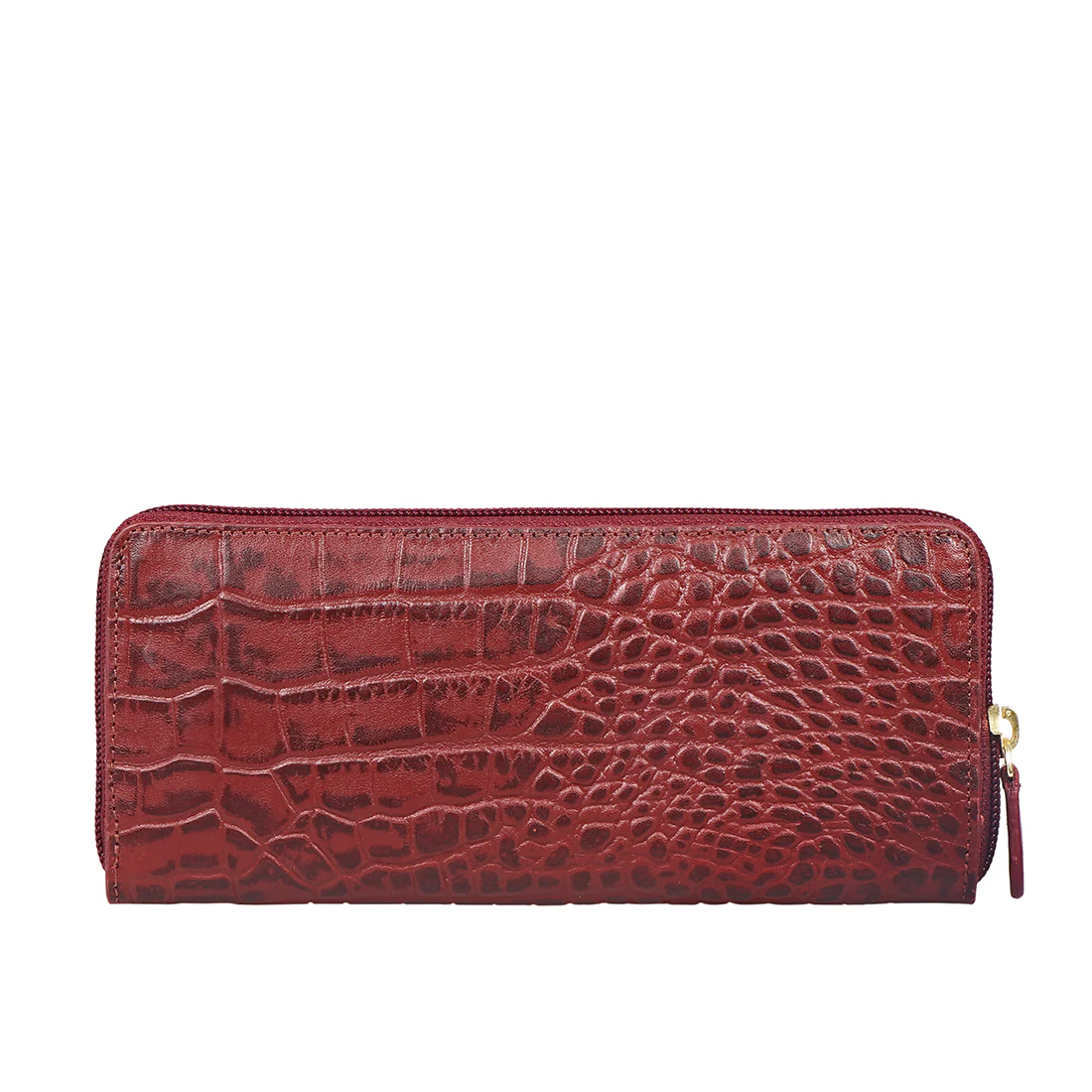 Valencia W2 Marsala Leather Zip Around Wallet - Image 4