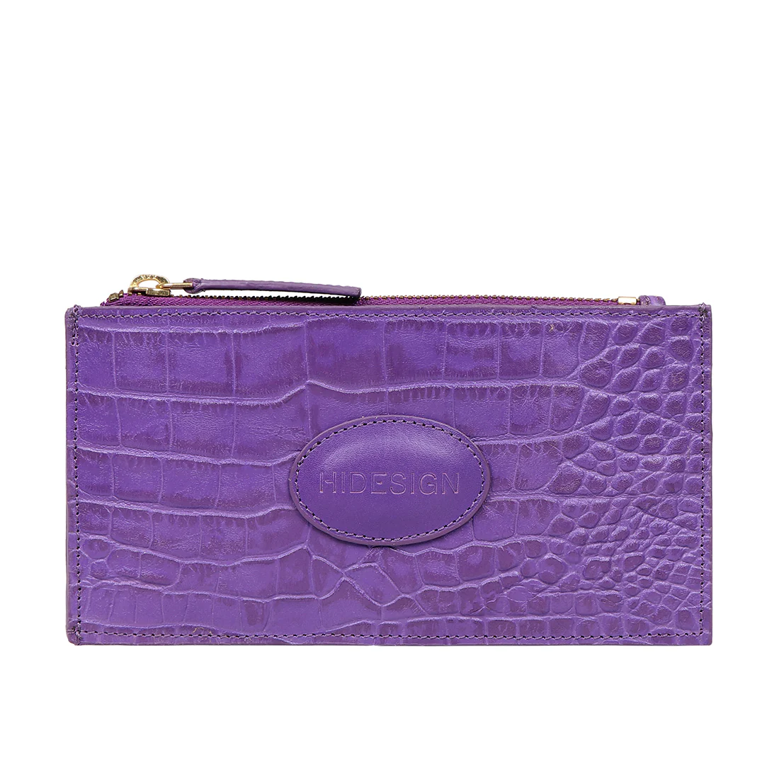 Valencia W4 Purple Leather Bi-Fold Wallet - Image 2