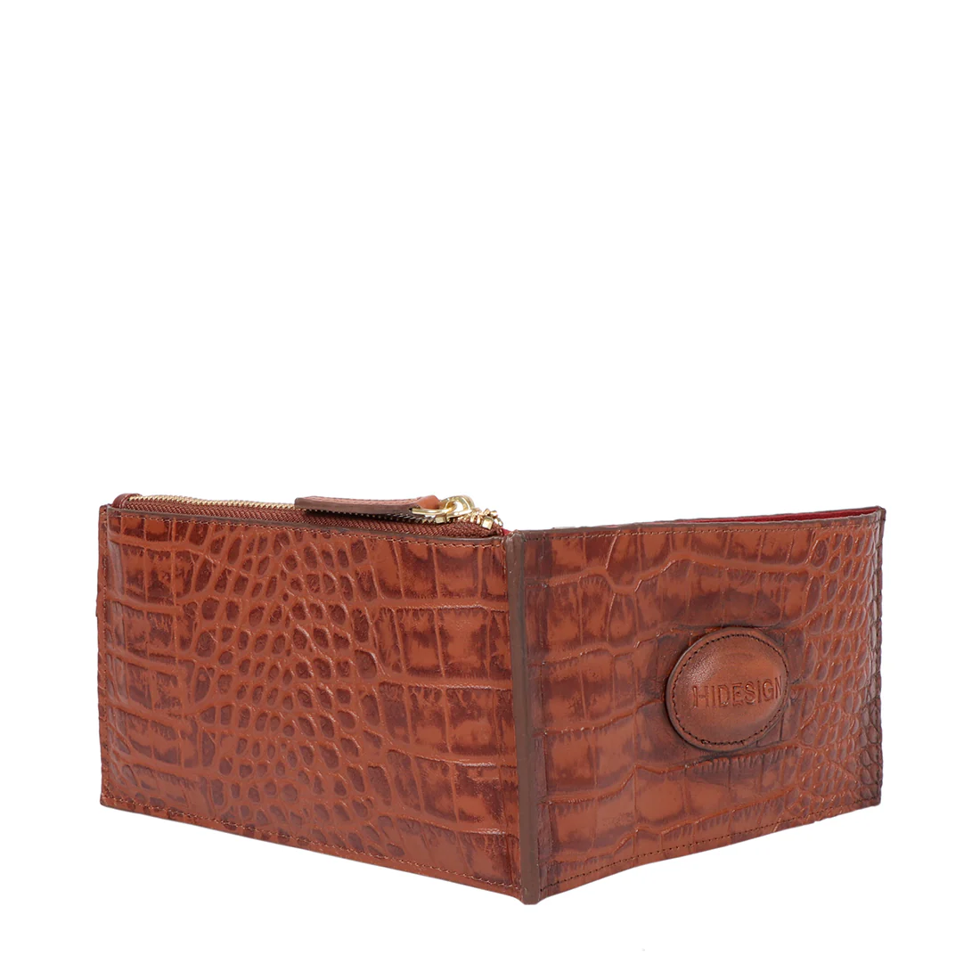 Valencia W4 Tan Leather Bi-Fold Wallet - Image 4