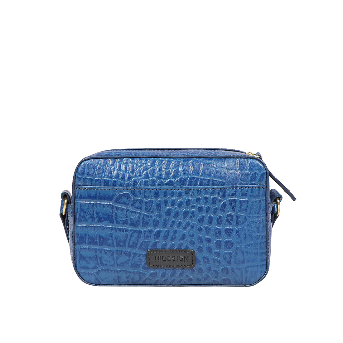 Valentine Blue Leather Crossbody - Image 3