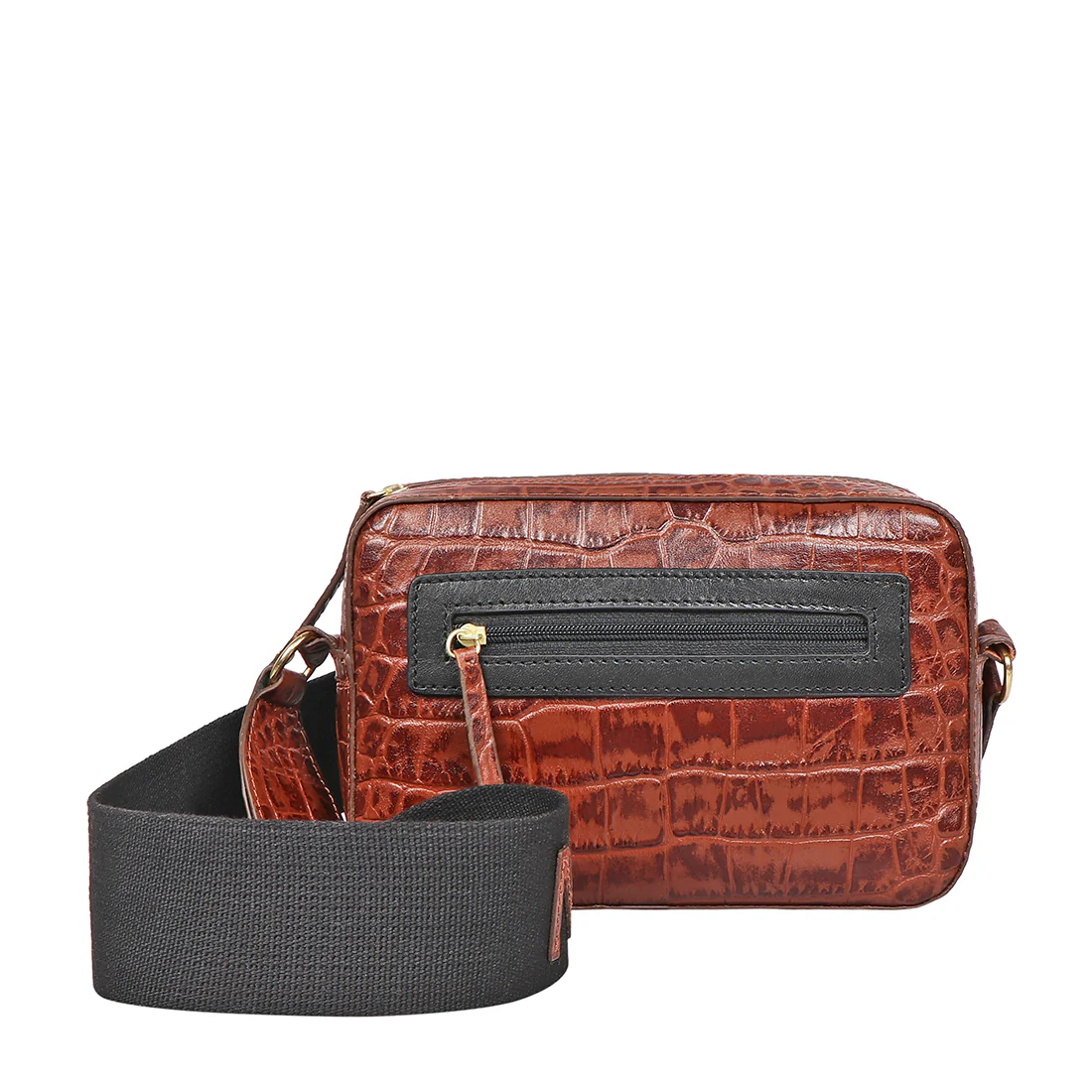 Valentine Tan Leather Crossbody