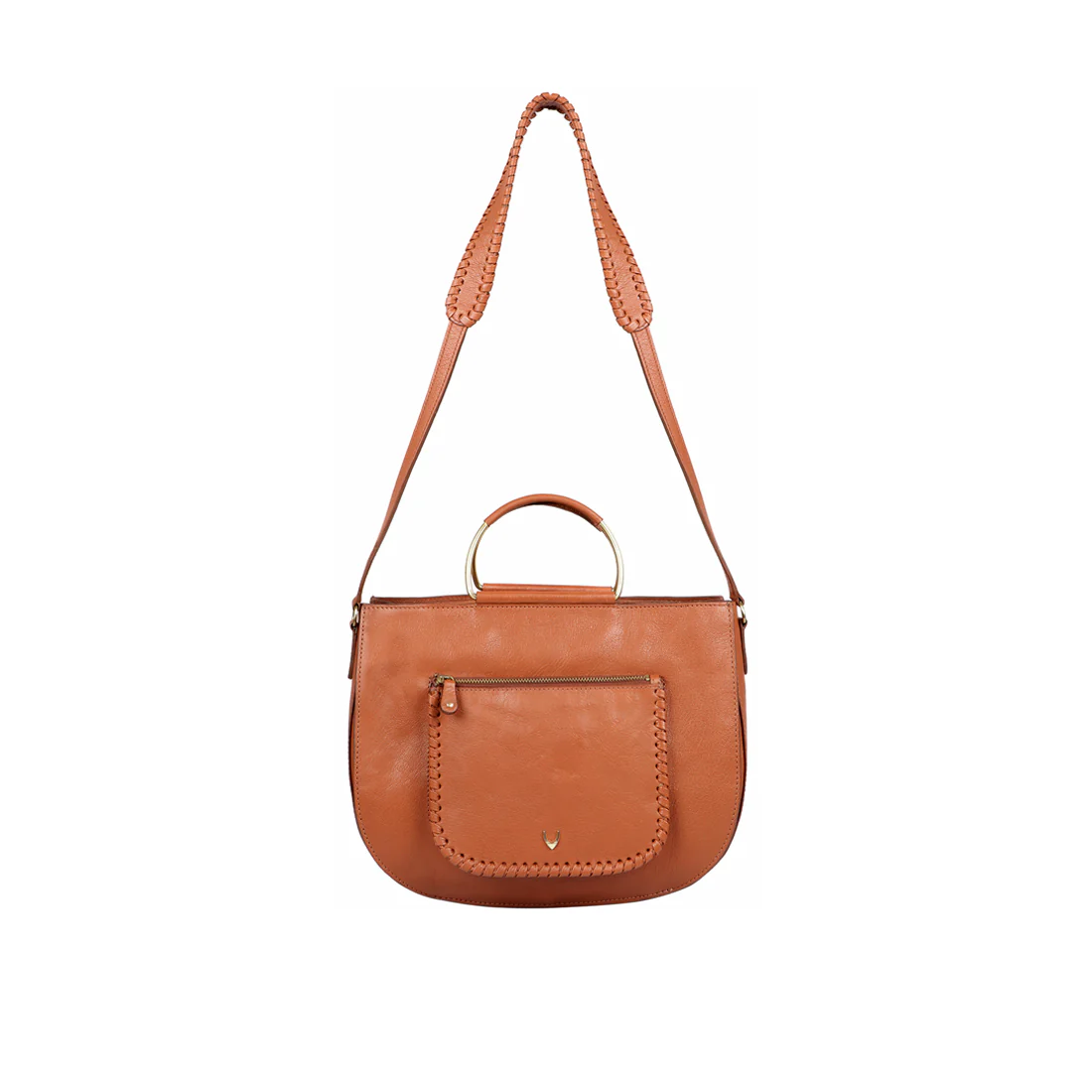 Valonia 01 Tan Leather Satchel