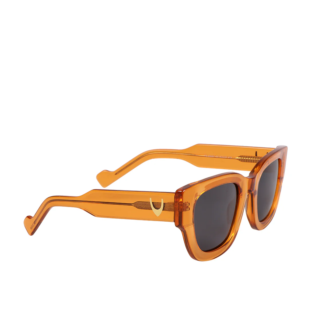 Ventura Unisex Tan Wayfarer Sunglasses - Image 5