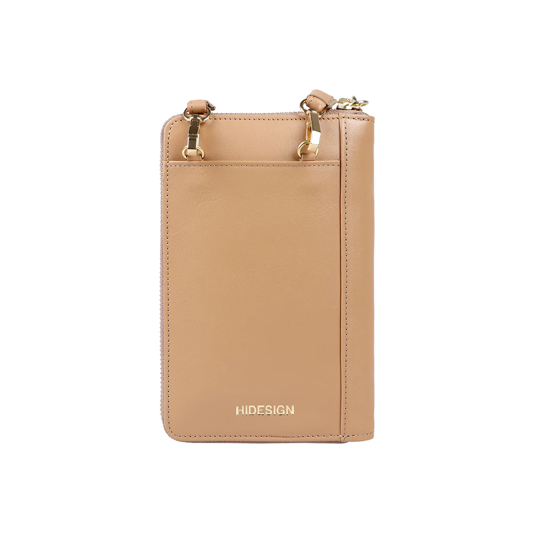 Vermeer Pink Leather Sling Wallet - Image 3