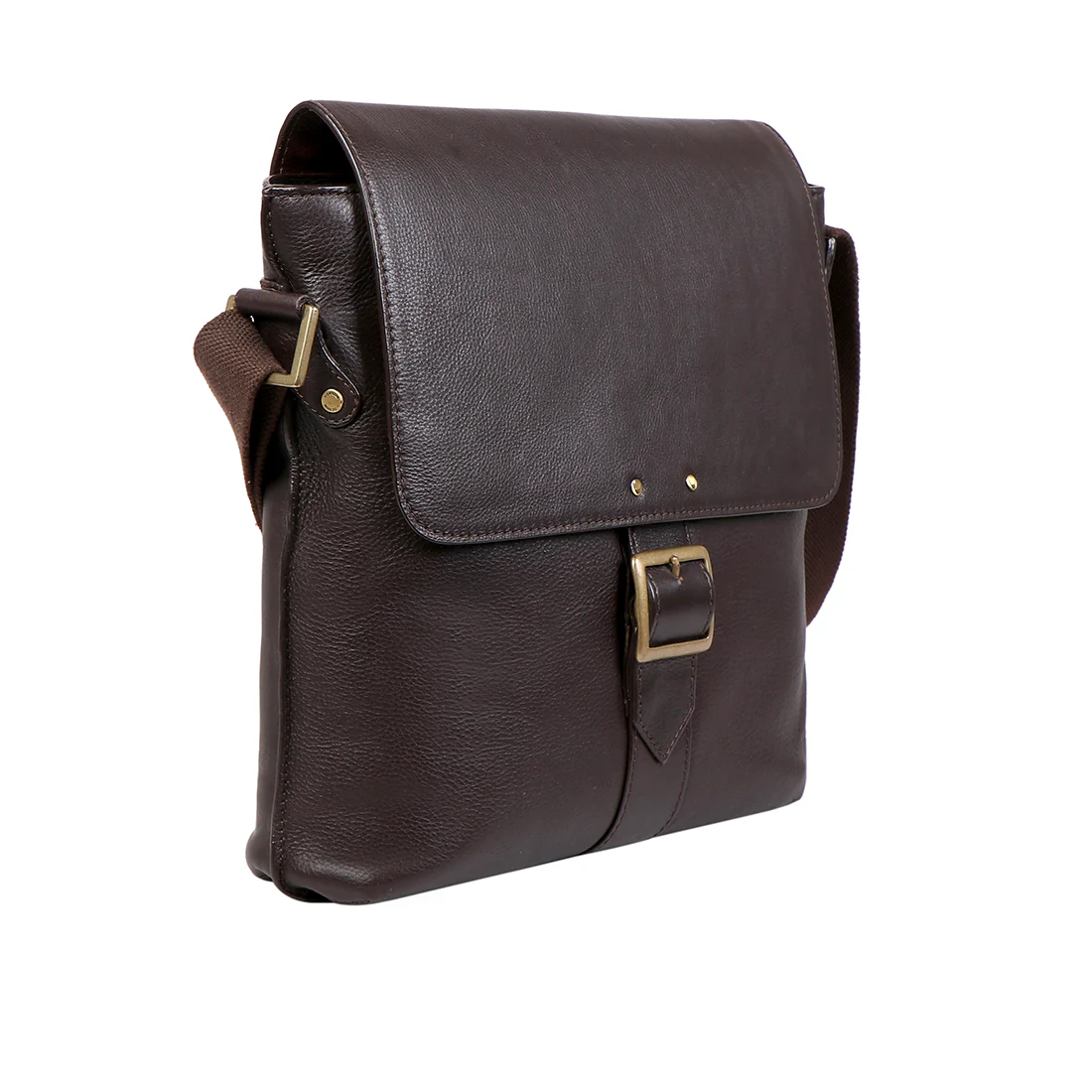 Vespucci 02 Brown Leather Crossbody - Image 2