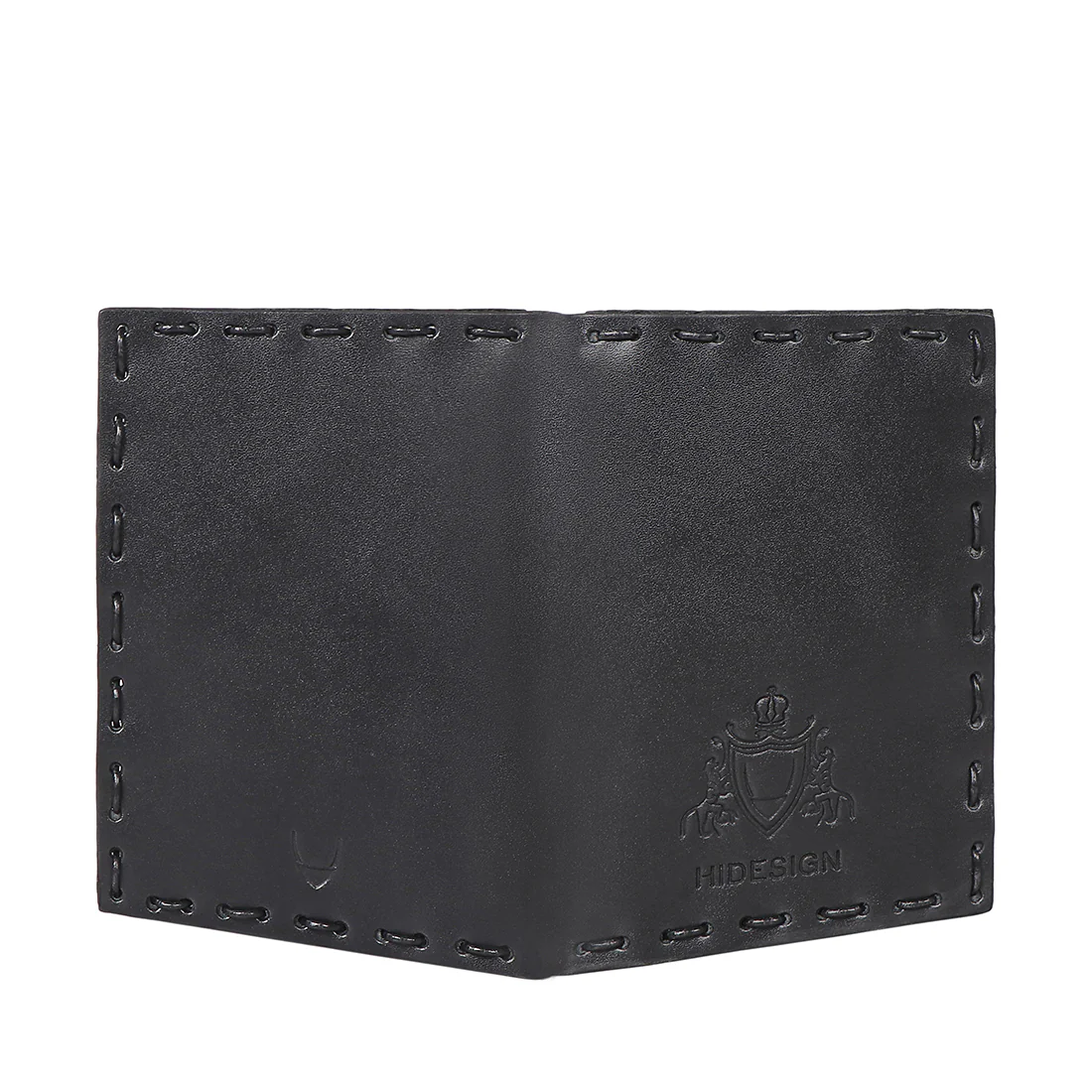 Viaggio Black Leather Passport Holder - Image 5