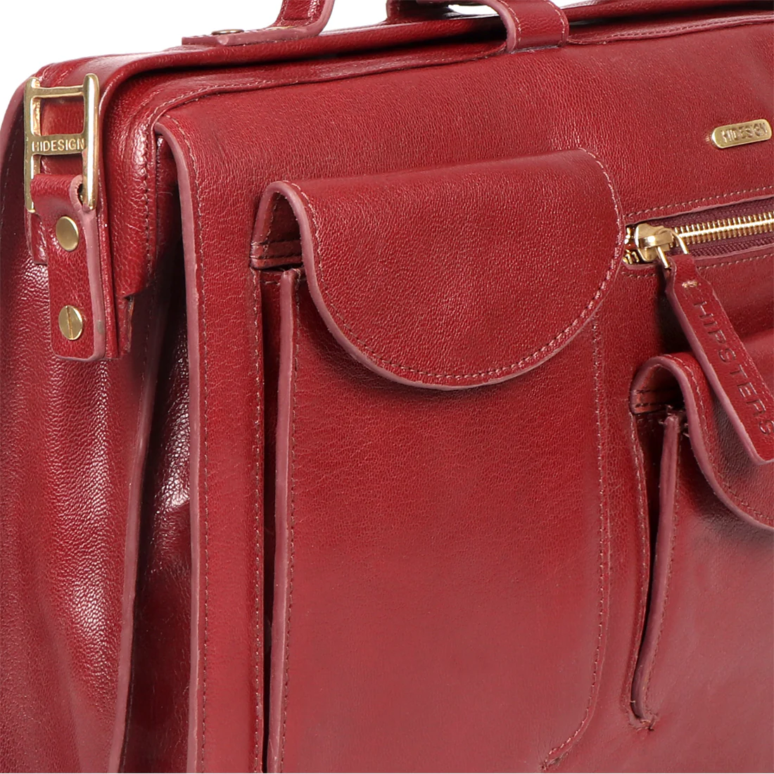 Vibes 01 Red Leather Crossbody - Image 5