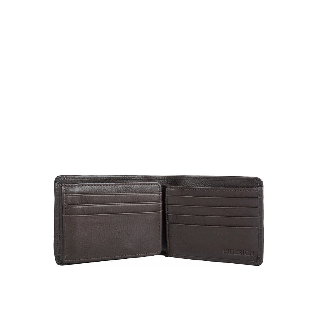 Vw002 Brown Leather Bi-Fold Wallet - Image 4