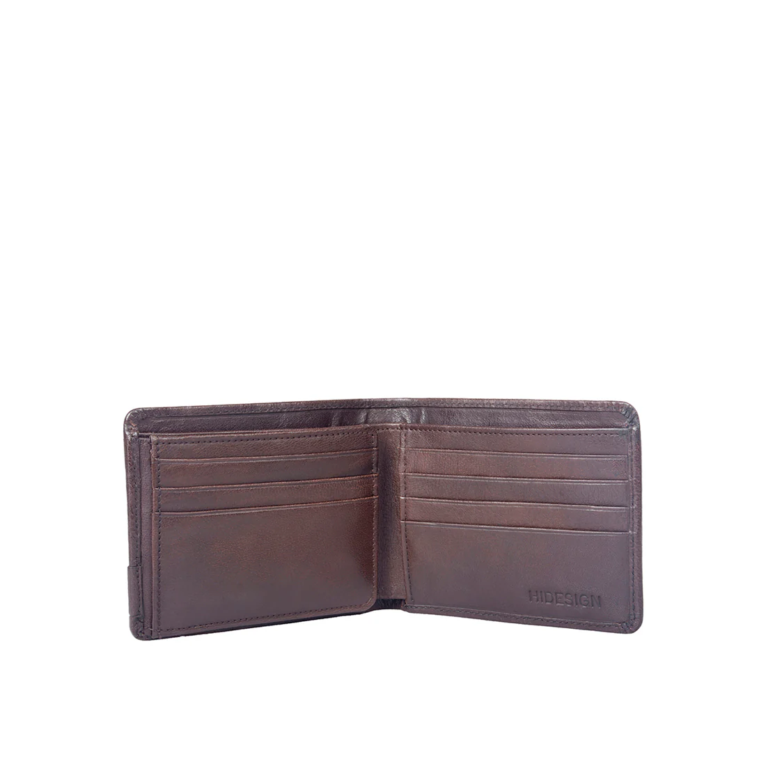 Vw002 Brown Leather Bi-Fold Wallet - Image 3