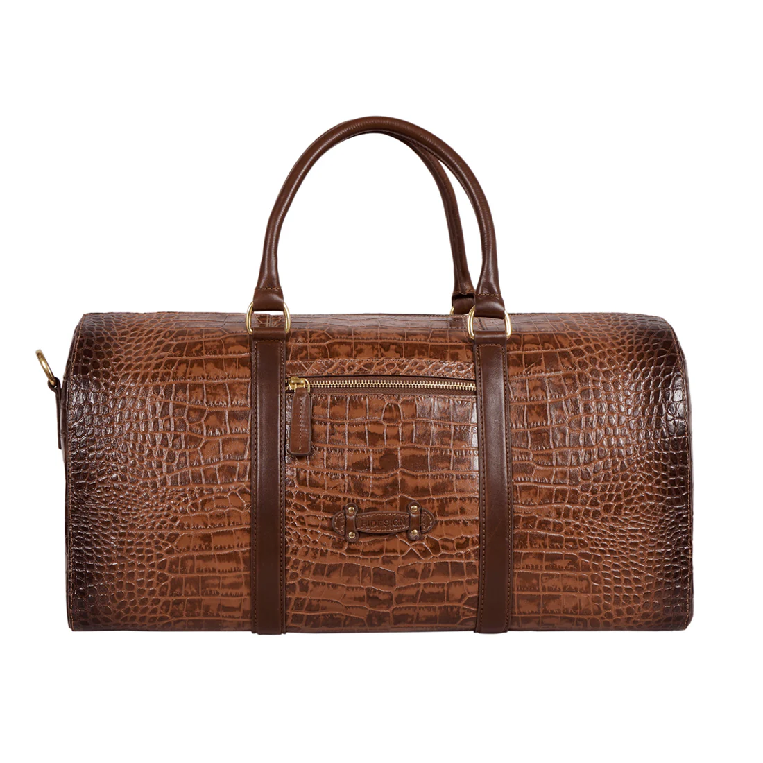 Wanderer 02 Tan Leather Duffle Bag - Image 5