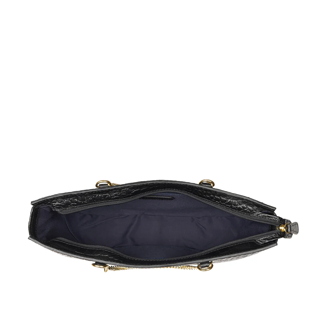 Warri 02 Black Leather Sling Bag - Image 5