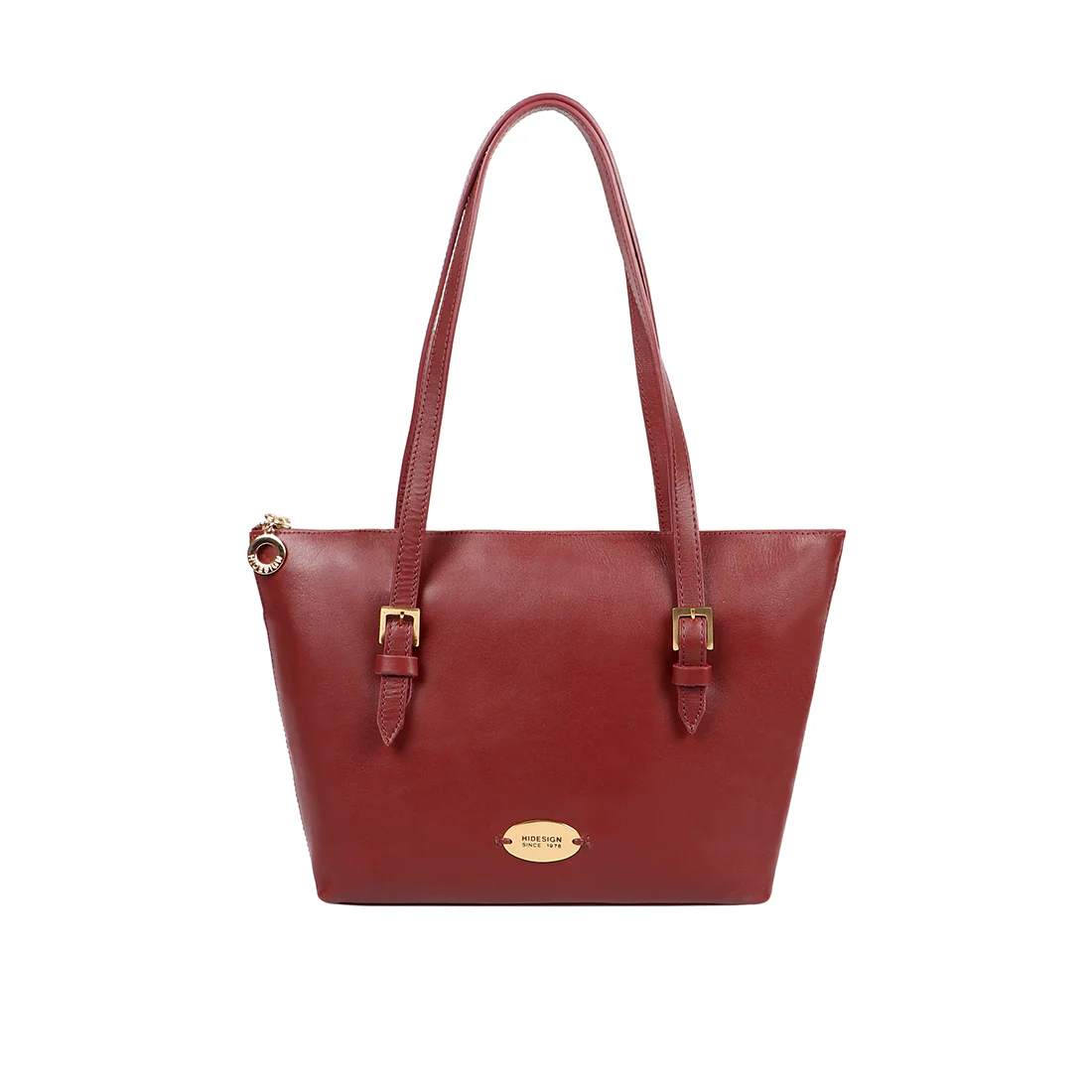 Whitney 02 Red Leather Tote Bag - Image 2