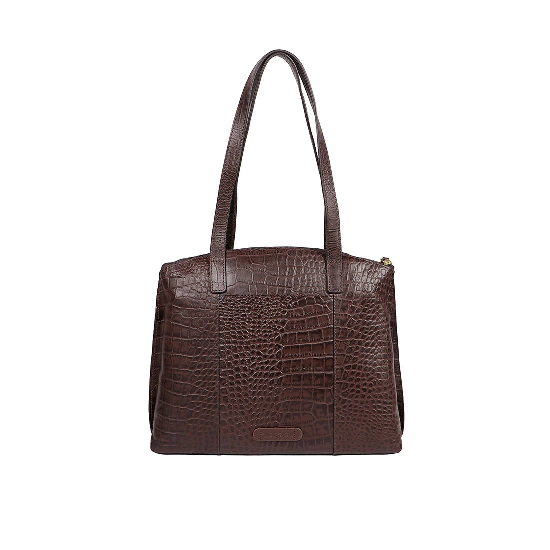 Whitney 03 Brown Leather Tote Bag - Image 4