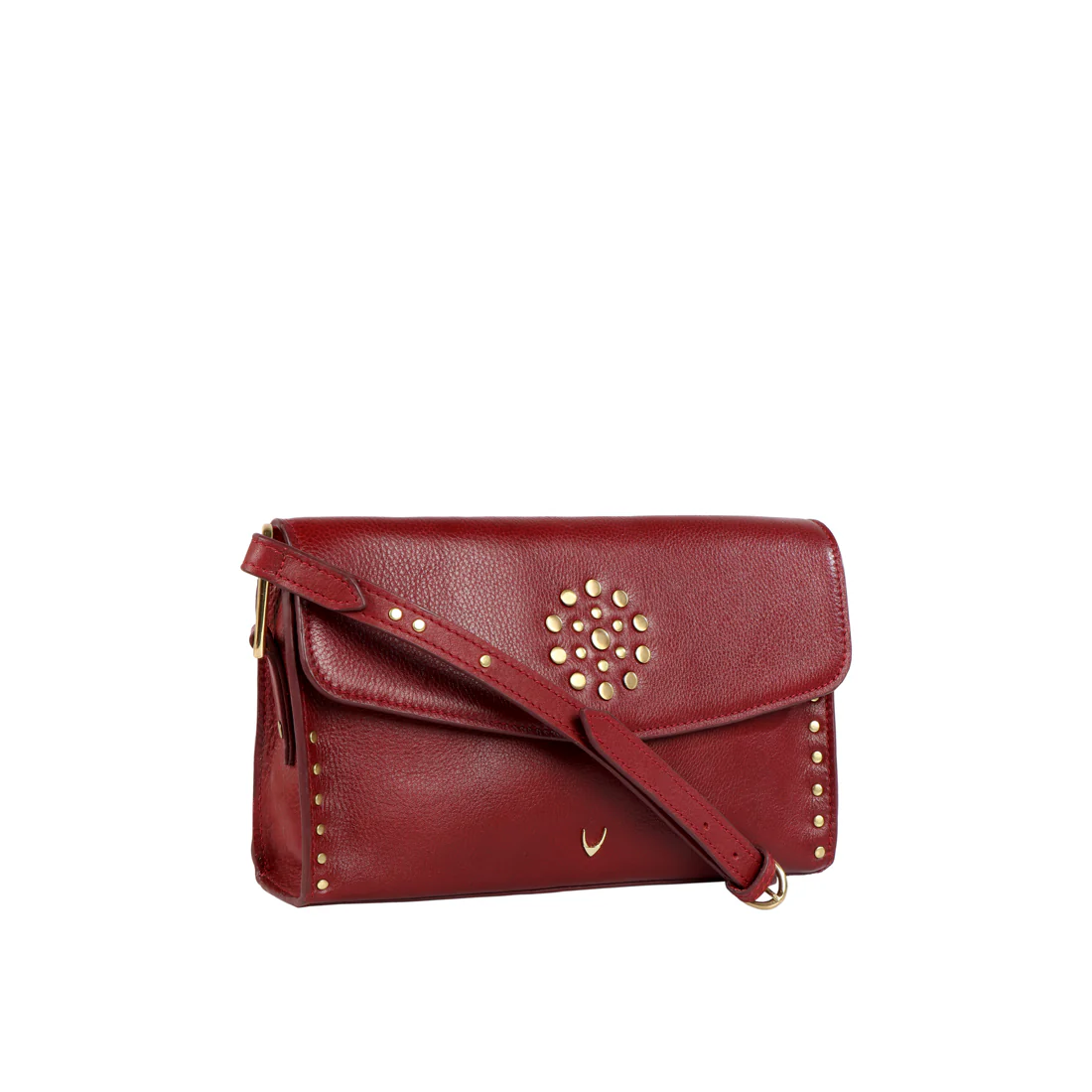 Witch 02 Marsala Leather Sling Bag - Image 3
