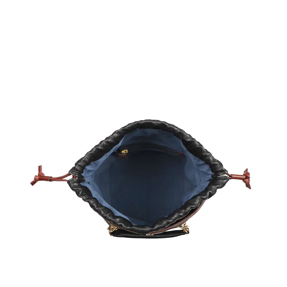 Woke 02 Black Leather Shoulder Bag - Image 6