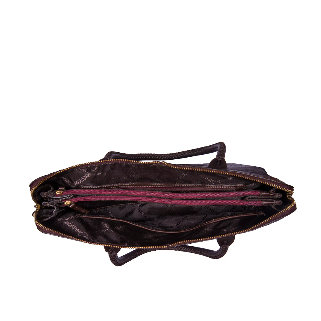 Yangtze 03 Cp Brown Leather Tote Bag - Image 4