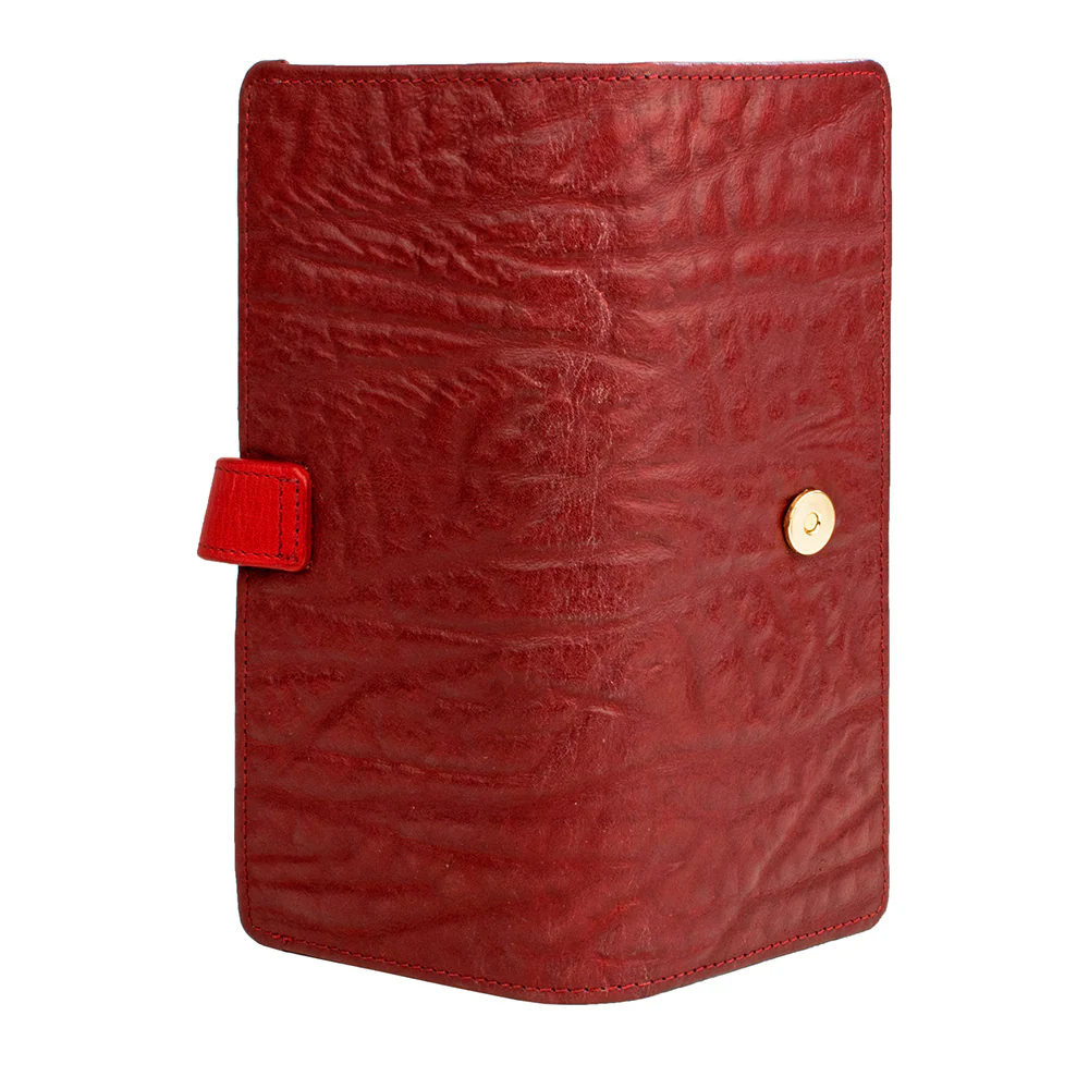 Yangtze W1  Red Leather Bi-Fold Wallet - Image 6